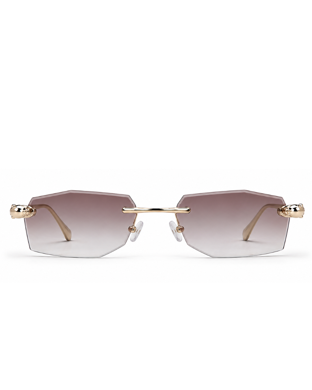 Ochelari de soare Unisex - Rose Shine | Protecție UV400 + Toc piele inclus