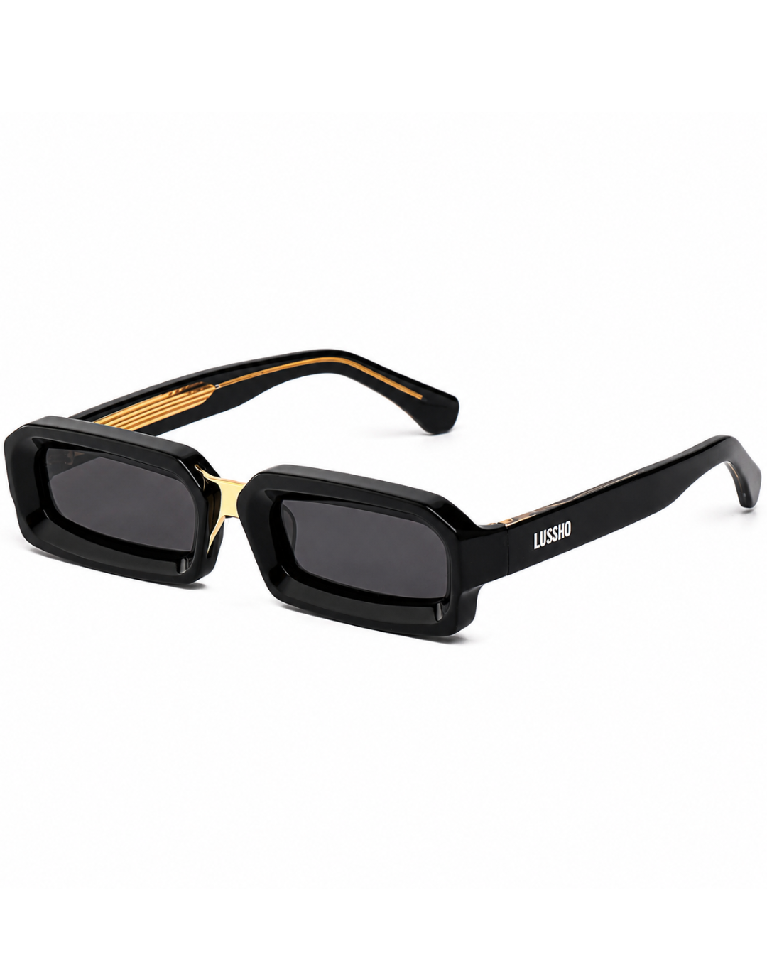 Ochelari de soare LUSSHO Noir -  Acetat frames, Polarized lens + UV400