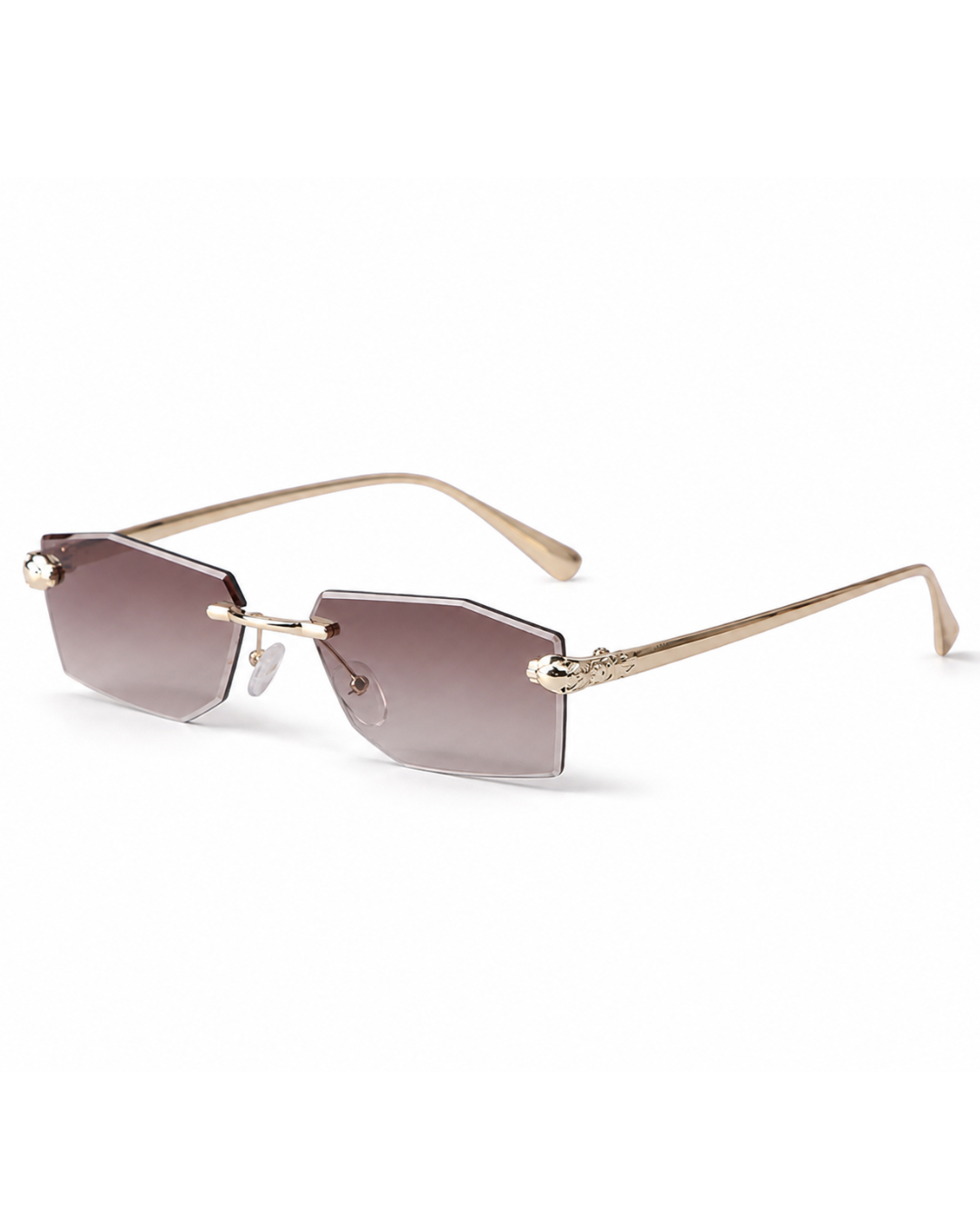 Ochelari de soare Unisex - Rose Shine | Protecție UV400 + Toc piele inclus