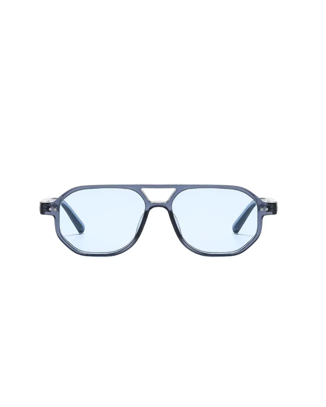 Ochelari de soare Unisex - Blue Sha | Protecție UV400 + Toc piele inclus