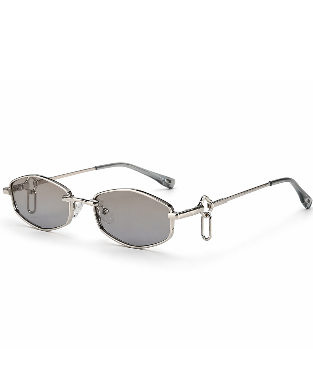 Ochelari de soare Unisex - Stapless  Grey | Protecție UV400 + Toc piele inclus